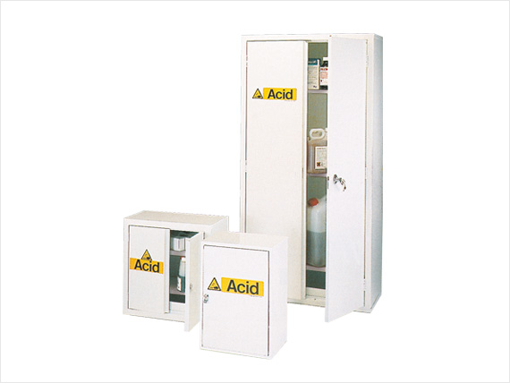 Acid and alkali storage cabinets