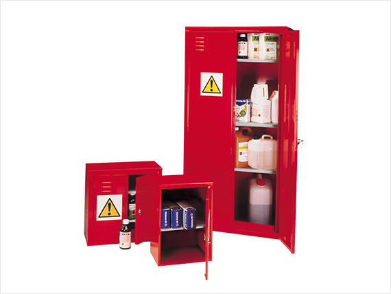 Agrochemical and pesticide storage cabinets